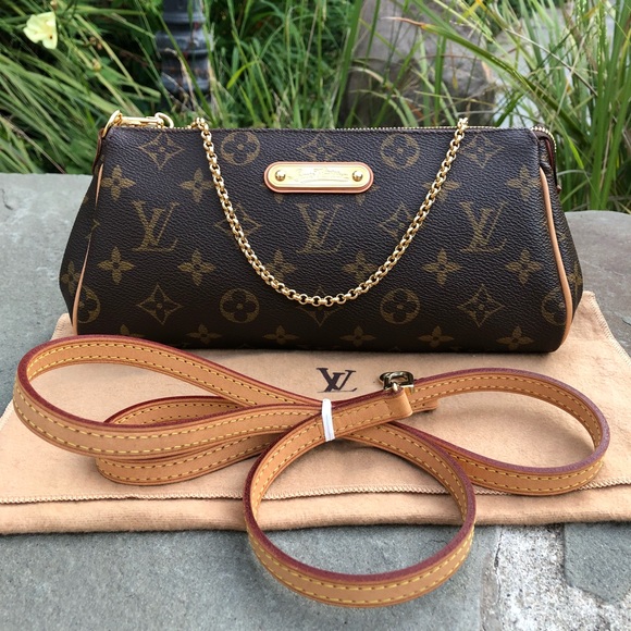 Louis Vuitton Handbags - 💯LV Monogram Eva *W/DUST BAG & STRAP* “Pristine”